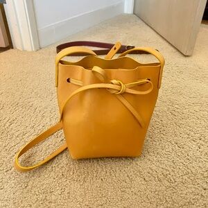 Mansur Gavriel Yellow Crossbody Bag